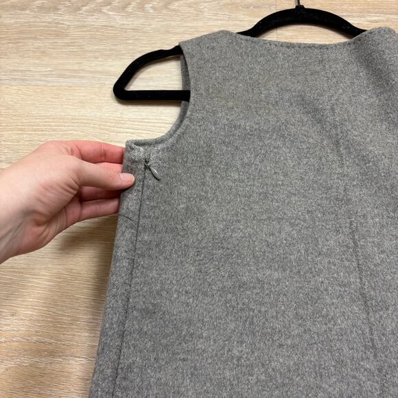 MaxMara Weekend Wool Dress Women’s 4 Color Gray/Taupe - Picture 9 of 9